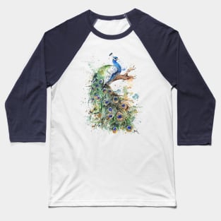 Peacock Baseball T-Shirt